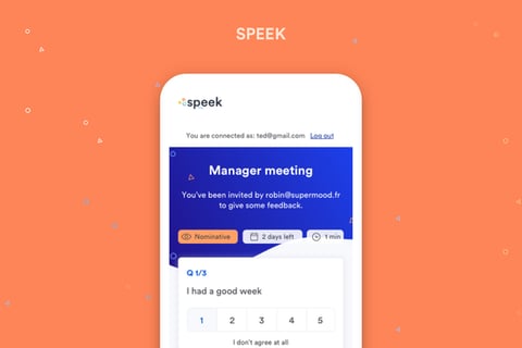Speek | Designing an MVP for Internal Feedback in Companies project