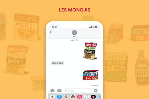 Monoprix | A Sticker Gallery project