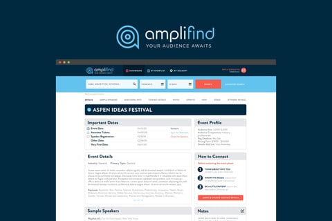 Amplifind | Find Your Audience project