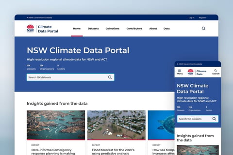 NSW Climate Data Portal project