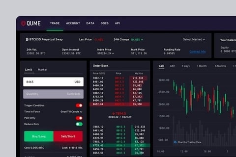 Qume | The Fastest Crypto Derivatives Exchange project