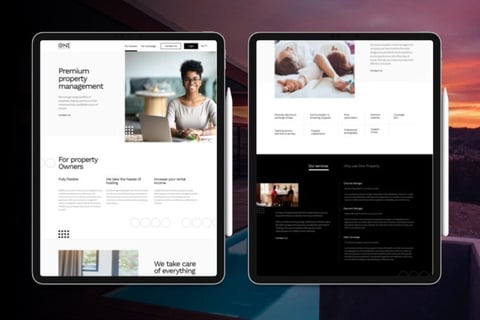 Website for a Premium Property Management System project