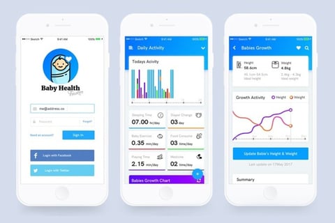 Baby Health Tracker project