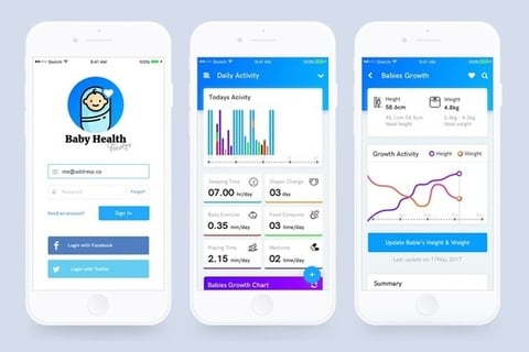 Baby Health Tracker project