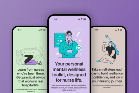 Brand and Product Concept for a Healthcare Learning App project
