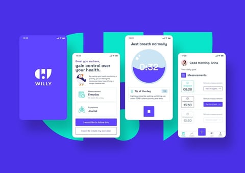 Willy – App Branding Concepts project