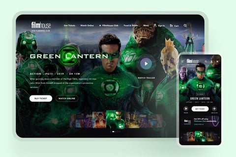 Filmhouse World - Movie Streaming and Cinema App for Filmhouse project