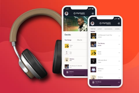 Music Streaming Mobile App | MyMusic project