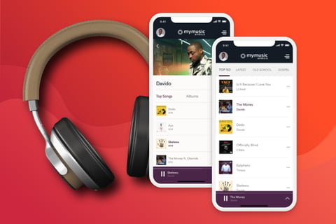 Music Streaming Mobile App | MyMusic project
