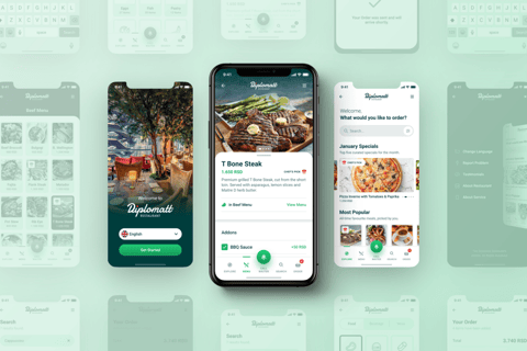 Digital Catering Service Application project