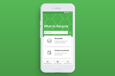 Mobile Assistant for Recycling project