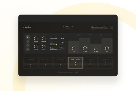 Magner Series: Cello | UI, UX, Illustration Design project
