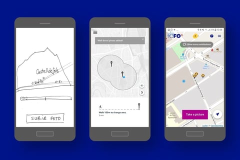 Web App for Light Pollution Study Through Crowdsourcing project