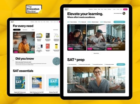 The Princeton Review — Education, Tutoring, Test Prep Platform project