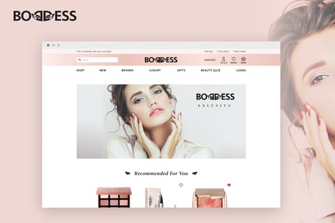 Boddess Website project