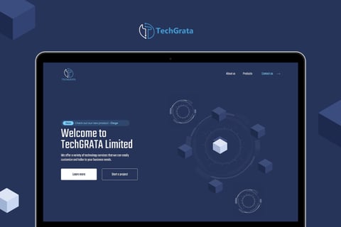 Website Redesign for TechGrata project