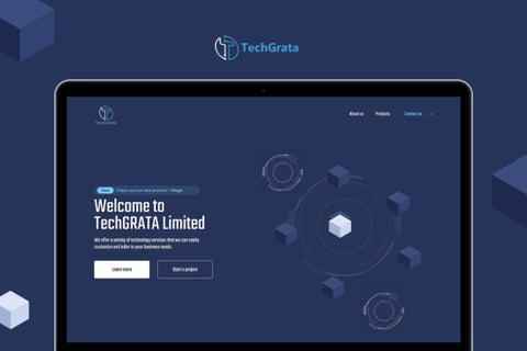 Website Redesign for TechGrata project