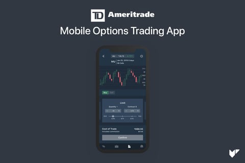 TDAmeritrade: Options Trading App project