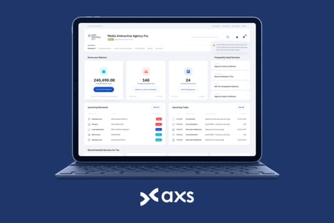 AXS Business Portal Redesign project