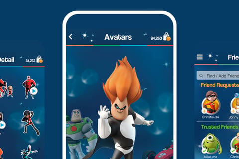 Disney Spark Chat App project
