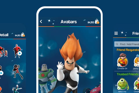 Disney Spark Chat App project