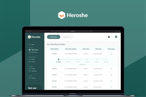 Redesigning the Heroshe Shipping Experience project