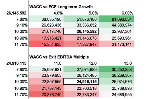 Free Cash Flow and Valuation Model for a Private Company project