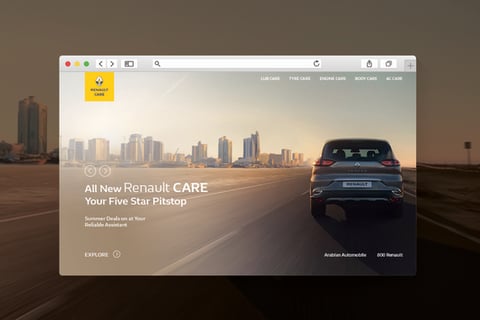 Renault Care Dashboard project