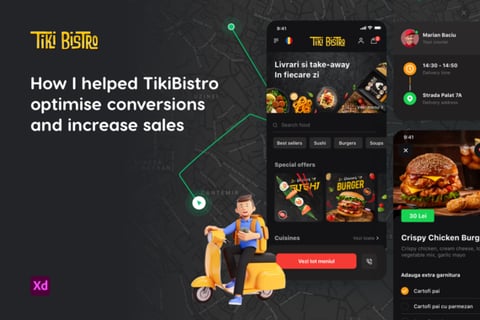 Tiki Bistro | Food Delivery Website project