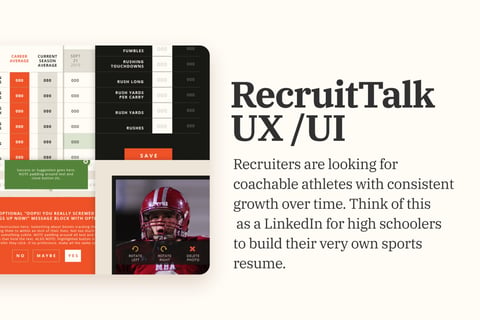 RecruitTalk | Product Design, UX, and UI project