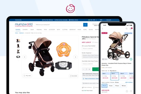 Mumzworld Design System and Product Redesign project