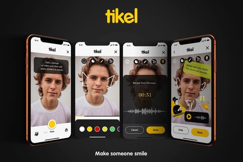 Tikel — Social iOS App project