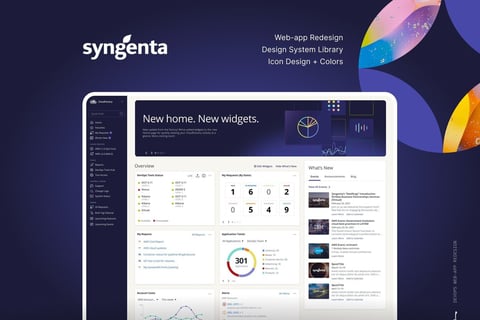 Syngenta DevOps Design System & UI Design project