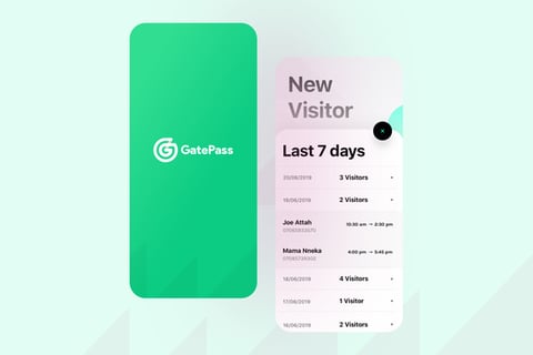 Gatepass - Visitor Management App for Intelia project