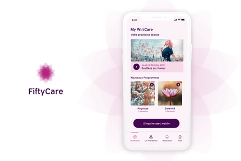 FiftyCare Healing Mobile App project