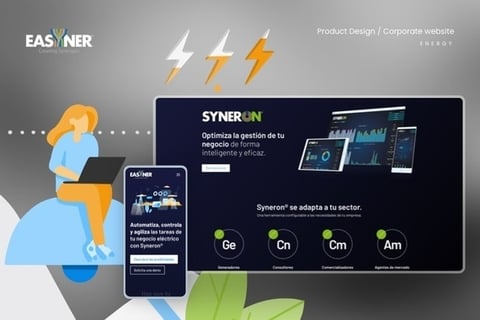 Corporate Website for Expert Consultants in Electricity Management project