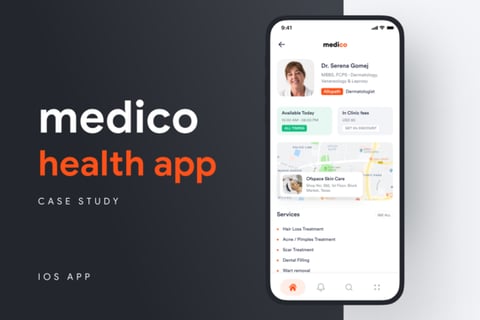 Medico - Health App Case Study project