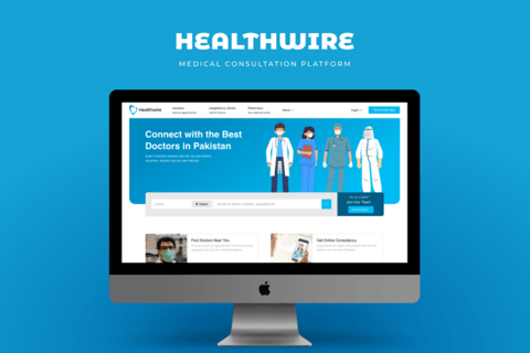 Healthwire | Healthcare Consultation Web and App project