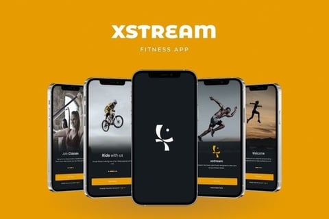 Xstream | Health and Fitness App project