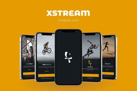 Xstream | Health and Fitness App project
