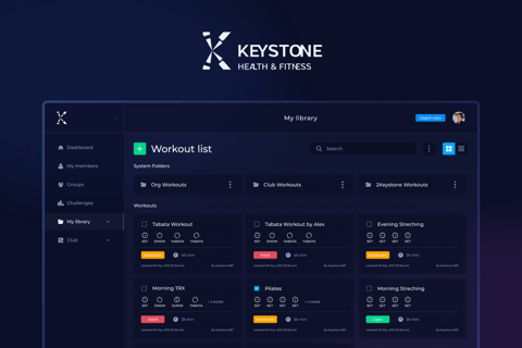 Keystone Health and Fitness | Web Portal project