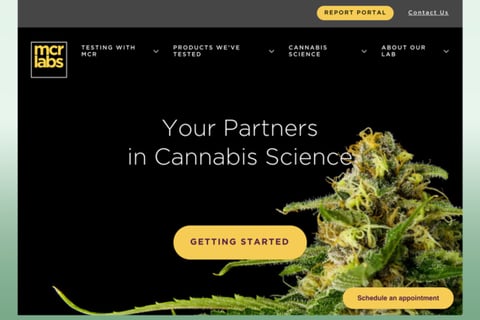 MCR Labs | Improving the Customer Experience for Cannabis Testing project