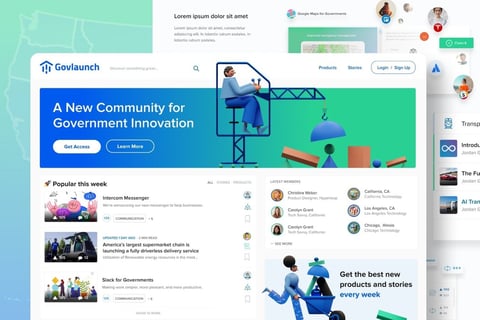 Govlaunch | Startup Web App project