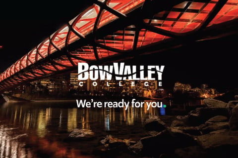 Animated Advertisement | Bow Valley College project