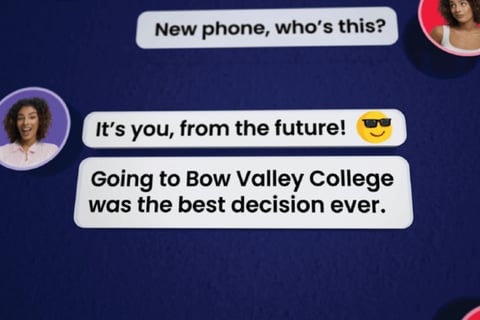 2021 Digital Campaign | Bow Valley College project