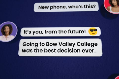 2021 Digital Campaign | Bow Valley College project