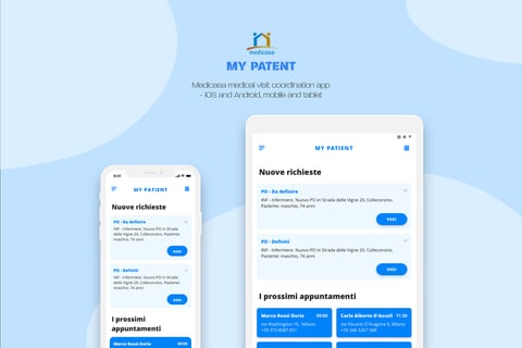 My Patient | Medical Visit Coordination App on iOS and Android project