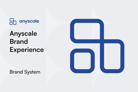 Anyscale Brand Experience project