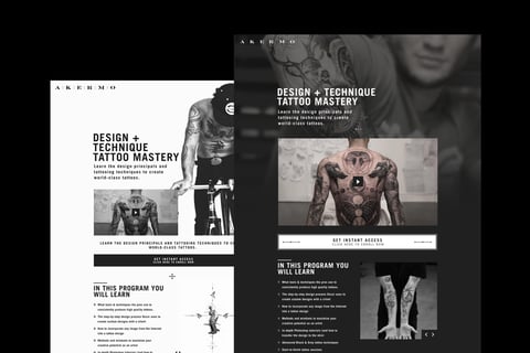 Oscar Akermo Tattoo Mastery project
