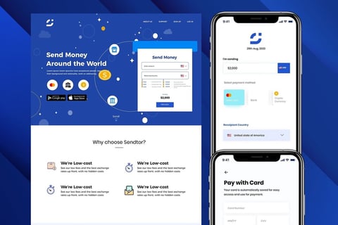 Sendtor: Fintech Money Transfer $ Bills App project